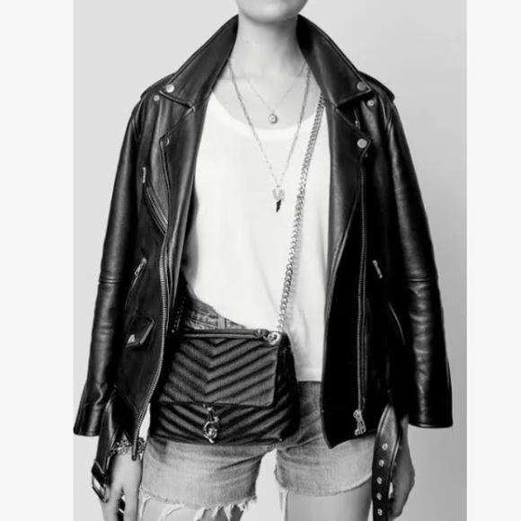 Rebecca Minkoff Edie Flap Shoulder Bag – Deep Passion Leather - Picture 8 of 8